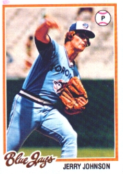 1978 Topps Baseball Cards      169     Jerry Johnson